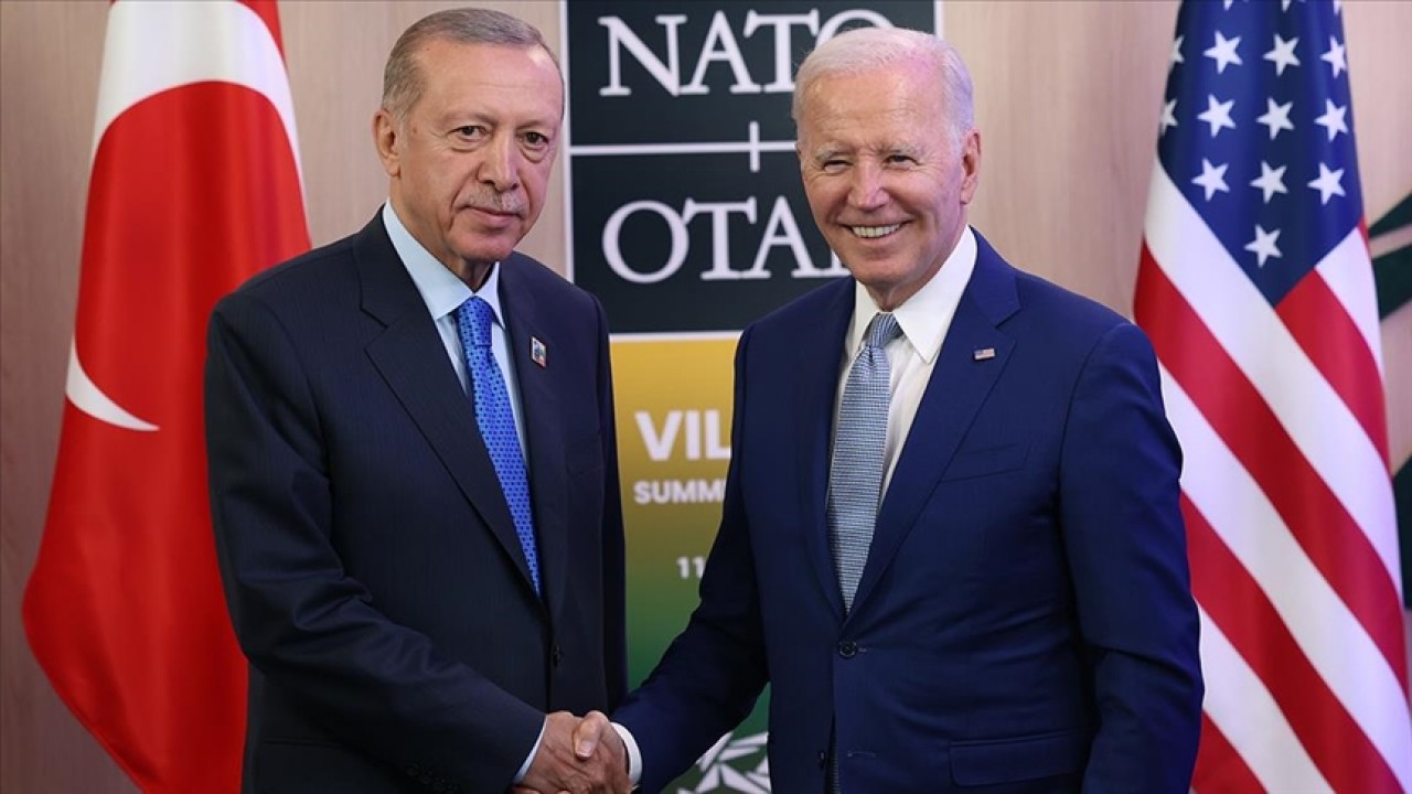 Cumhurbaşkanı Erdoğan, ABD Başkanı Biden ile Gazze’yi görüştü