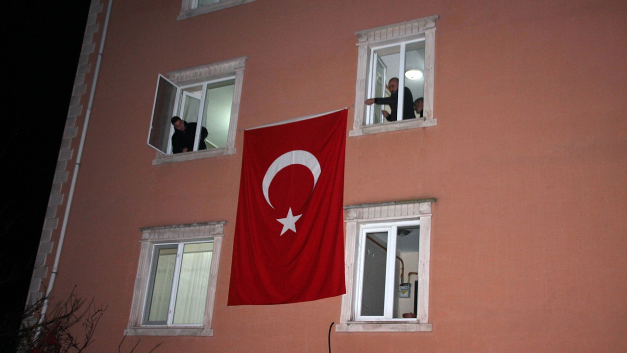 Piyade Uzman Onbaşı İsmail Yazıcı’nın şehadet haberi Zonguldak’taki ailesine verildi