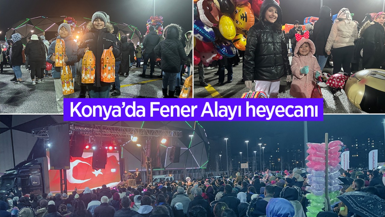 Konya'da Fener Alayı heyecanı