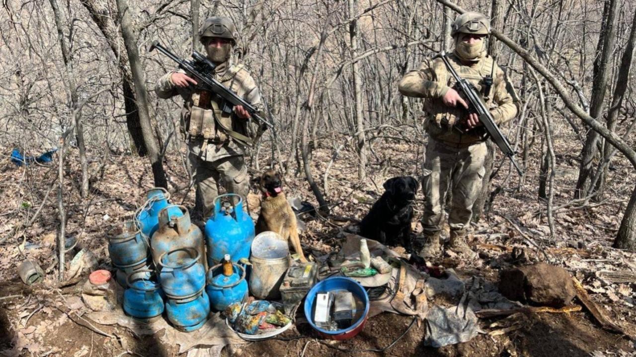 Bingöl’de terör örgütü PKK/KCK’ya ait sığınak bulundu