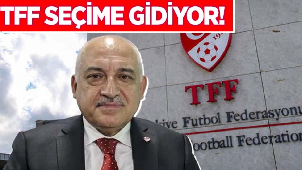 Türkiye Futbol Federasyonu seçime gidiyor! Mehmet Büyükekşi tarihi açıkladı