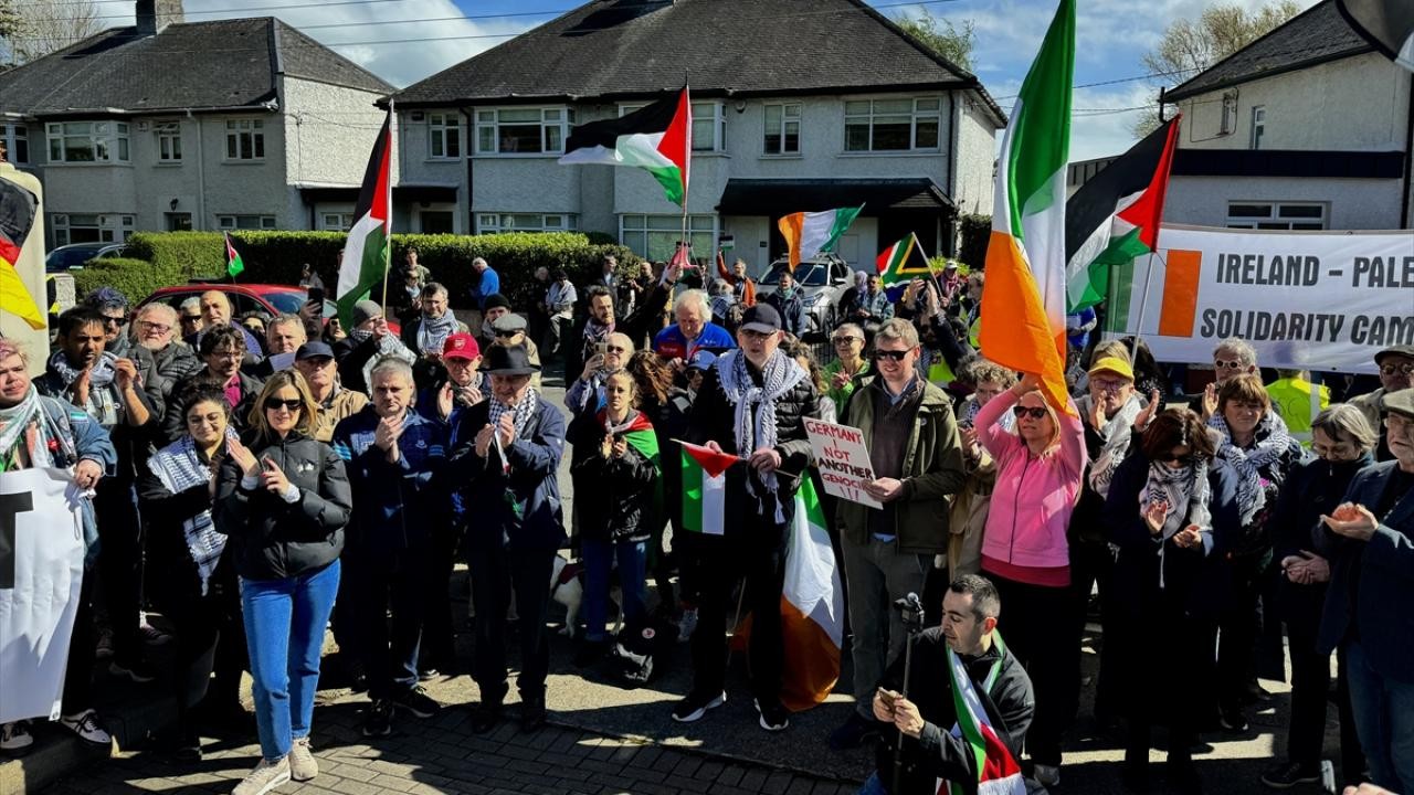 Avrupa’da Filistin’e destek gösterileri