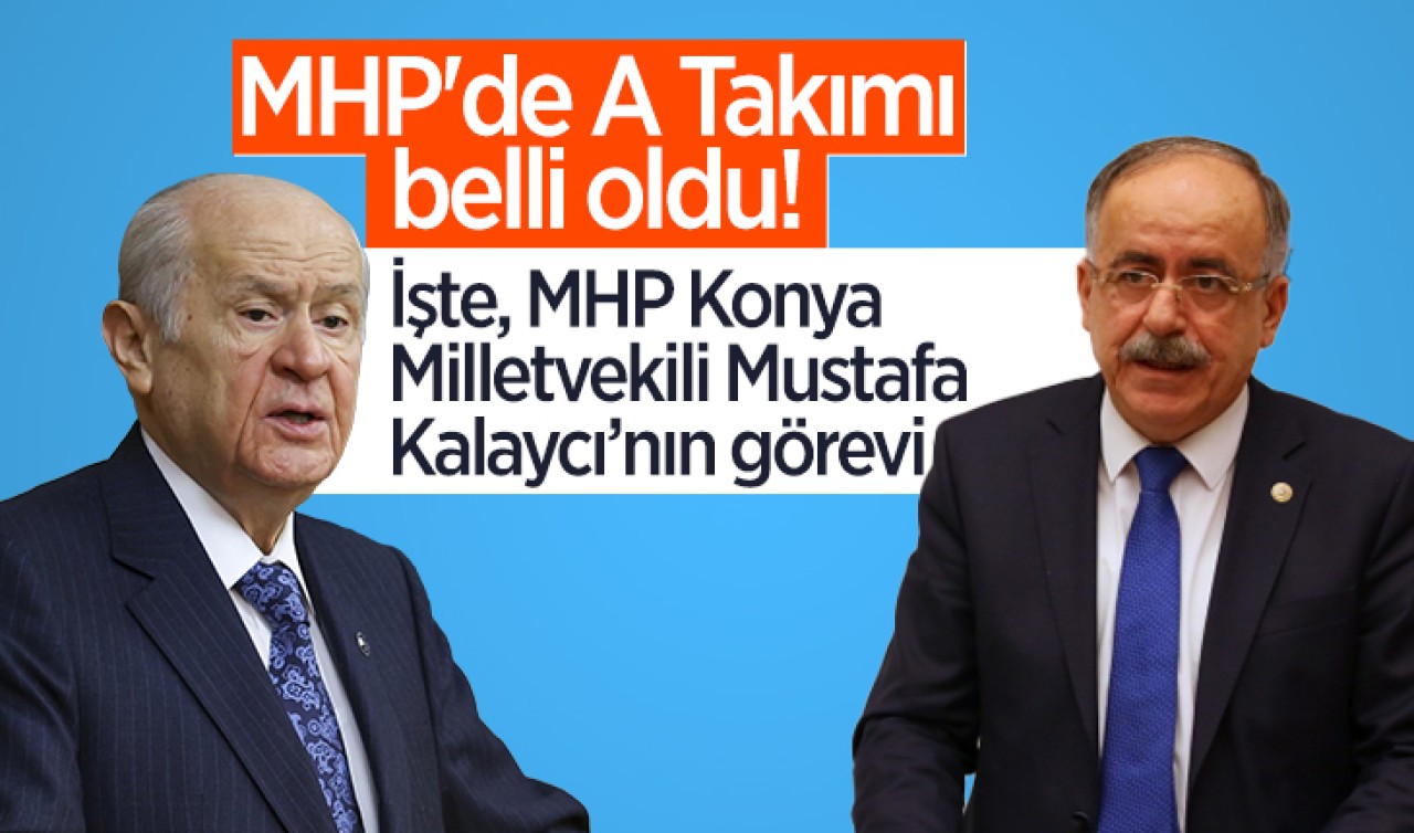 MHP'de A Takımı belli oldu! Listede dört yeni isim yer aldı