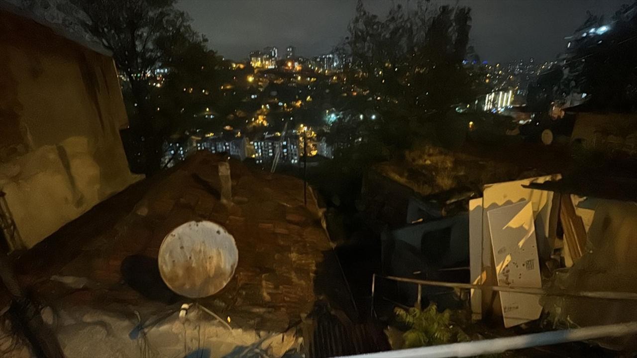 İstanbul’da toprak kayması: 24 ev etkilendi, 96 kişi tahliye edildi