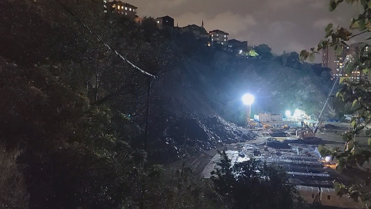Gaziosmanpaşa’da toprak kayması; 24 bina ve toplam 96 kişi tahliye edildi