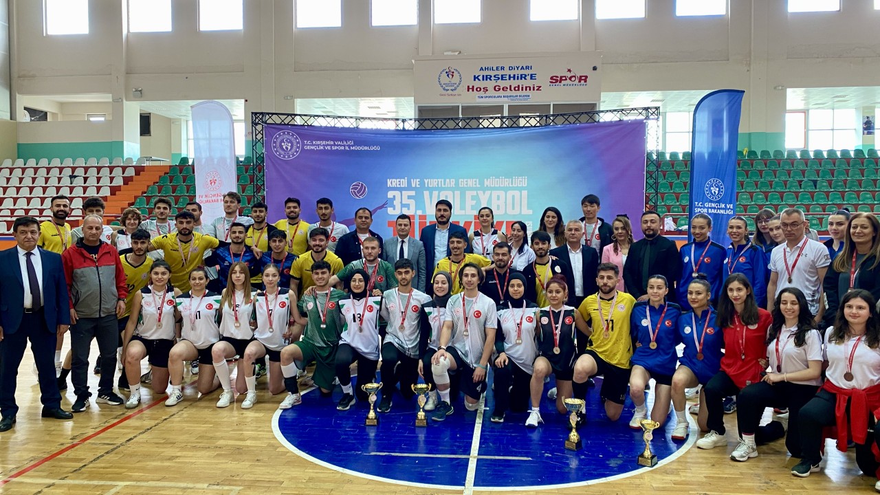 KYGM Türkiye Voleybol Şampiyonası, Kırşehir'de tamamlandı