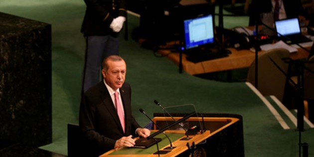Cumhurbaşkanı Erdoğan BM Genel Kurulu’na hitap etti