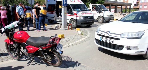 Seydişehir’de trafik kazası: 1 yaralı