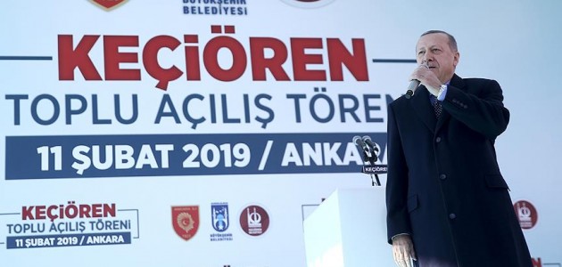 Erdoğan: Fiyatlar yarı yarıya indi