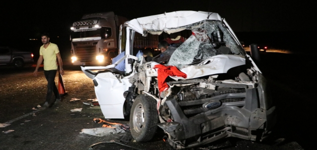 Diyarbakır’da trafik kazası: 8 yaralı