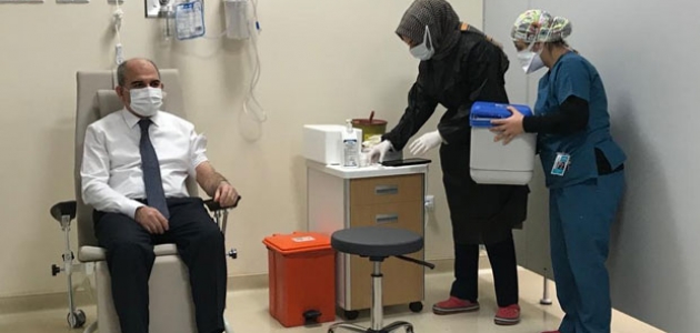 CoronaVac aşısı Konya’da uygulanmaya başladı  