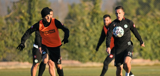 Konyaspor’da Gençlerbirliği maçı hazırlıkları başladı