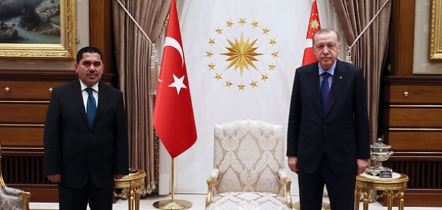 Cumhurbaşkanı Erdoğan, Afganistan Ulaştırma Bakanı Zeki’yi kabul etti