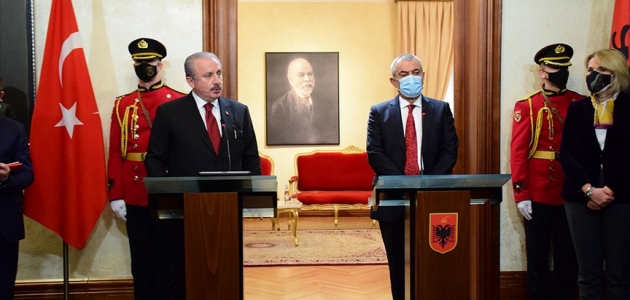 Şentop: FETÖ’nün Türkiye-Arnavutluk ilişkilerini zehirlemesine asla izin vermeyeceğiz