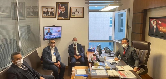 Yalıhüyük Belediye Başkanı Koçer, Ankara'da ziyaretlerde bulundu  