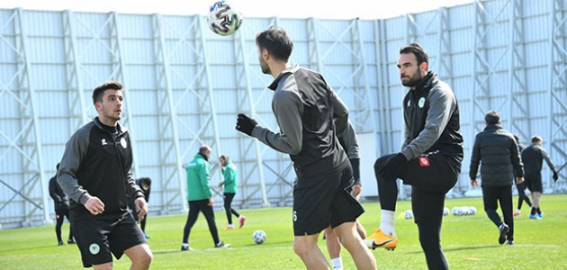 Konyaspor, M. Başakşehir maçı hazırlıklarını tamamladı