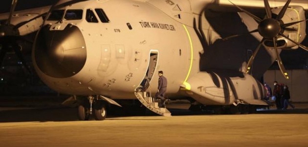 Arakanlı Müslümanlara yardım taşıyan uçak Ankara'dan havalandı 