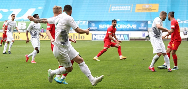 Konya’da gol sesi çıkmadı