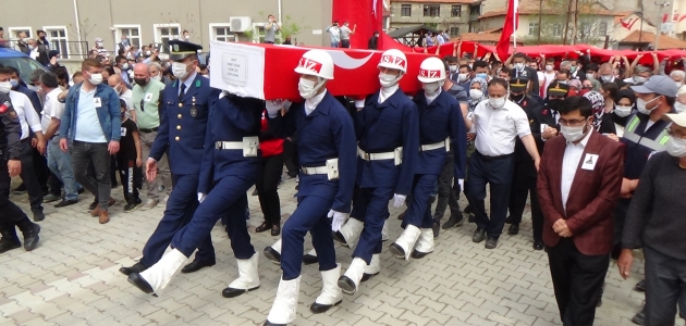 Şehit Uzman Çavuş Ahmet Asan son yolculuğuna uğurlandı