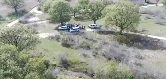 Piknik yapanlar dron ile yakalandı