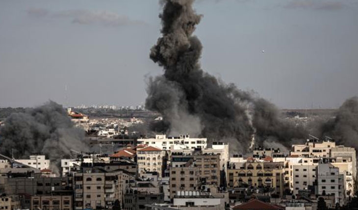 Siyonist İsrail’den Gazze Şeridi’ne saldırı