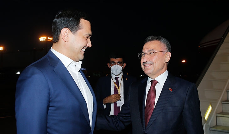 Cumhurbaşkanı Yardımcısı Oktay Özbekistan’a gitti