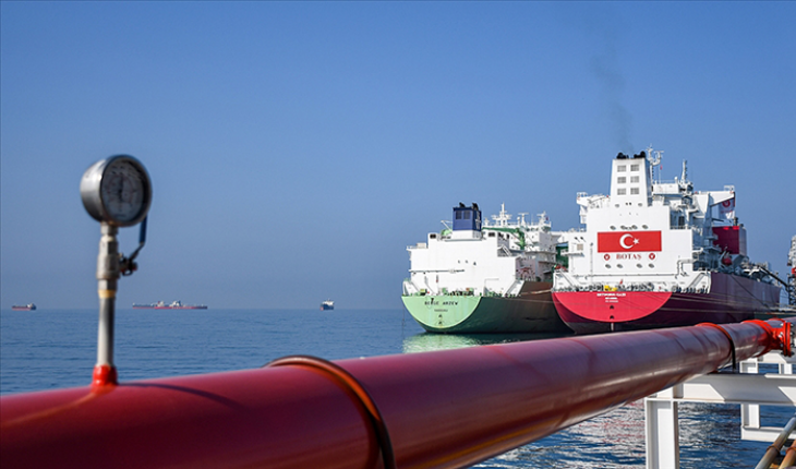 Türkiye'nin ilk FSRU gemisi Ertuğrul Gazi'ye ilk LNG nakli başladı