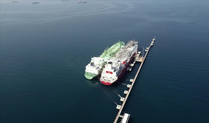 Türkiye’nin ilk FSRU’su Ertuğrul Gazi’ye ilk LNG nakli başarıyla tamamlandı