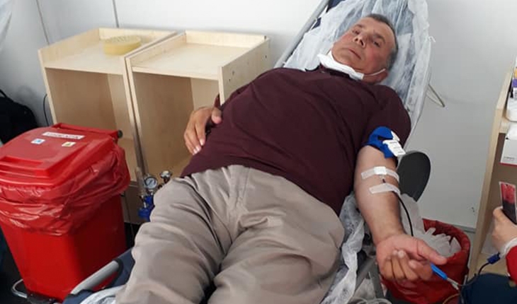 Karapınar'da kan bağışı kampanyası düzenlendi