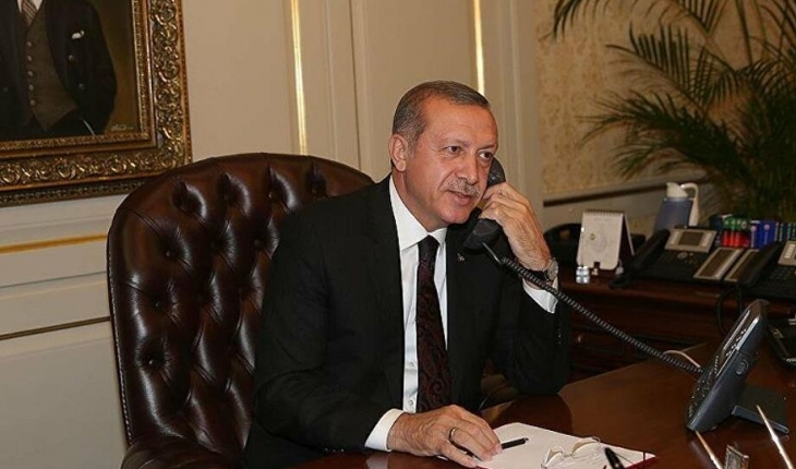 Cumhurbaşkanı Erdoğan’dan telefon diplomasisi