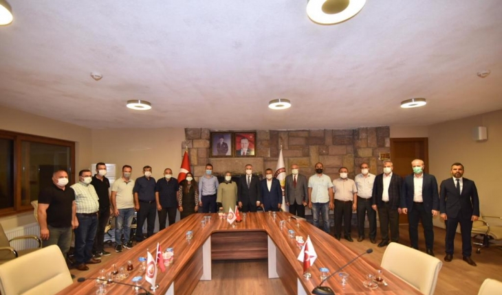 AK Parti'li Yanılmaz'dan Seydişehir Belediye Başkanı Tutal'a ziyaret