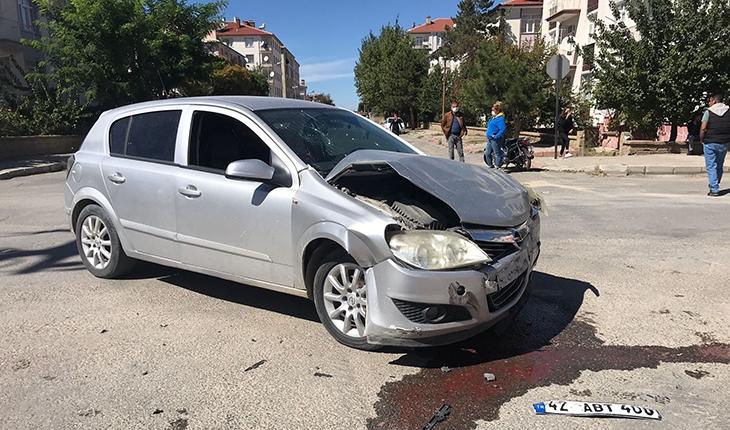 Konya’da trafik kazasında 5 kişi yaralandı