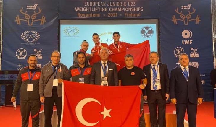 Millilerden Avrupa Halter Şampiyonası'nda 6 madalya