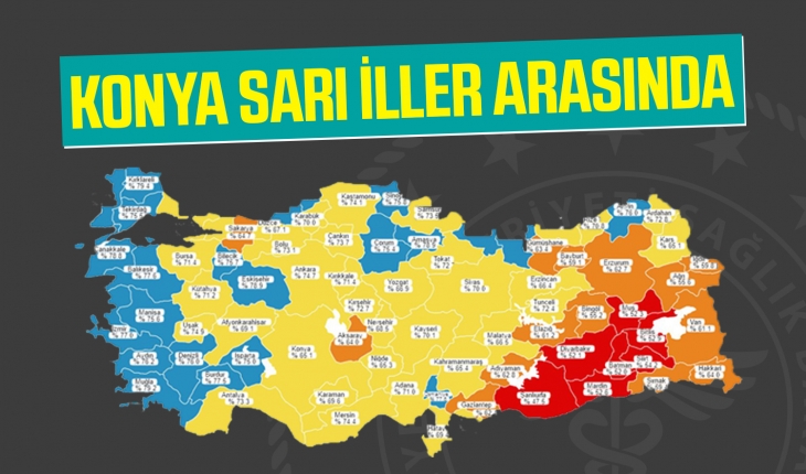 Konya sarı iller arasında