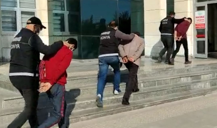 Konya’da uyuşturucu operasyonu: 11 gözaltı