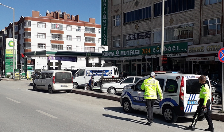 Konya’da hafif ticari aracın çarptığı yaşlı adam yaralandı