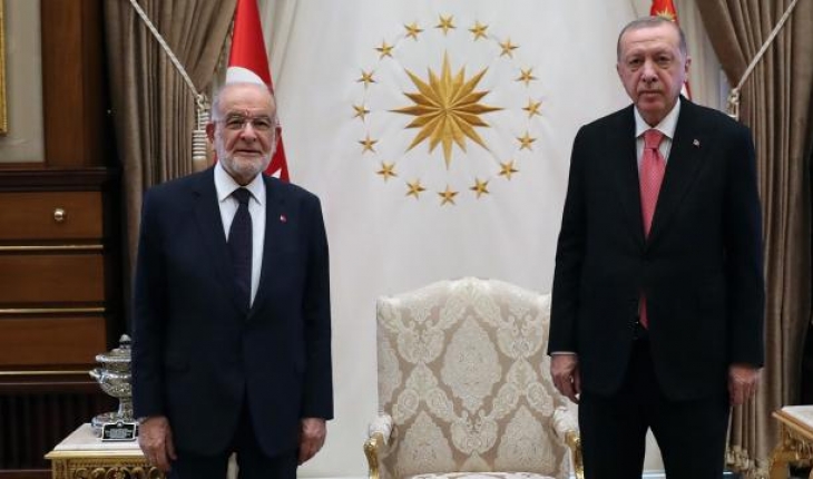 Cumhurbaşkanı Erdoğan, Karamollaoğlu’nu kabul etti