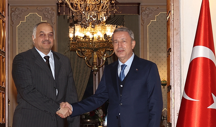 Milli Savunma Bakanı Akar, Katar Savunma Bakanı ile görüştü