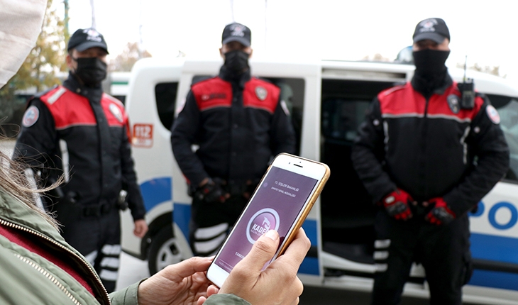 Konya’da polis “KADES“le kadınların imdadına yetişiyor