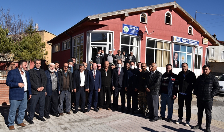 Başkan Altay Ve Başkan Pekyatırmacı’dan Sızma’ya Ziyaret