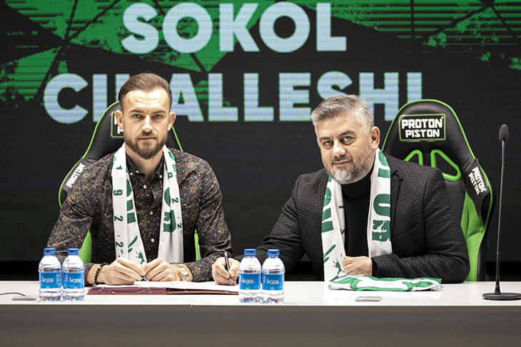 Sokol Cikalleshi sözleşme uzattı