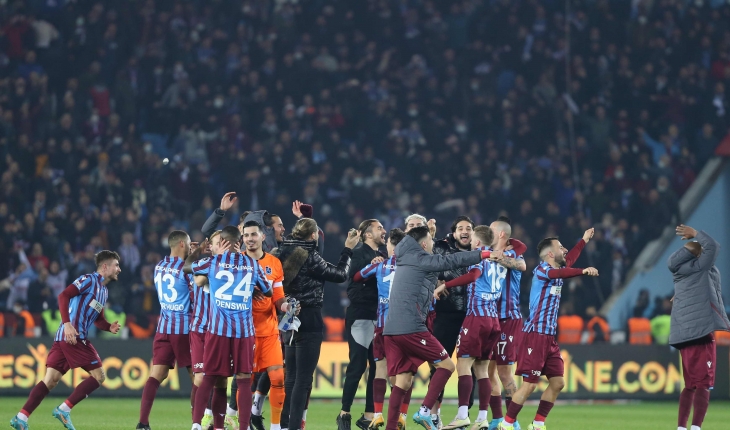 Trabzonspor rekor puanla şampiyonluk peşinde