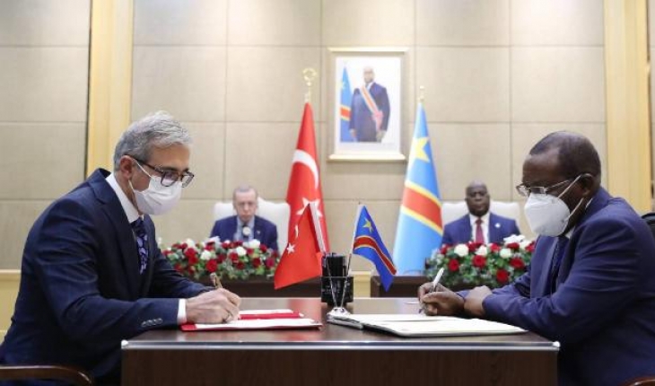Türkiye ile Kongo Demokratik Cumhuriyeti arasında 7 anlaşma imzalandı
