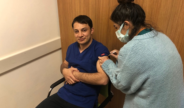 Beyşehir'de TURKOVAC aşısı uygulanmaya başlandı