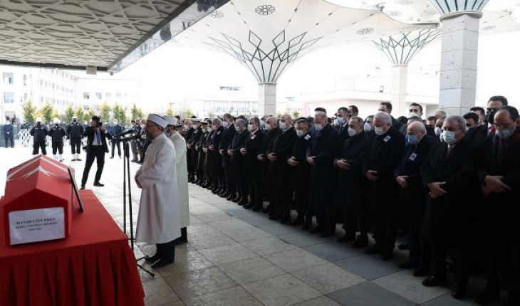 Cumhurbaşkanı Erdoğan, şehit Hayrettin Eren'in cenaze törenine katıldı