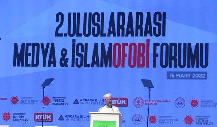 2. Uluslararası Medya ve İslamofobi Forumu başladı
