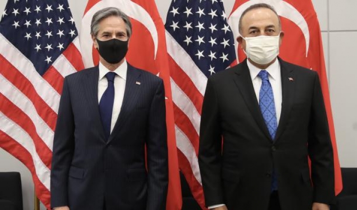 Bakan Çavuşoğlu ABD'li mevkidaşı ile Ukrayna'yı görüştü