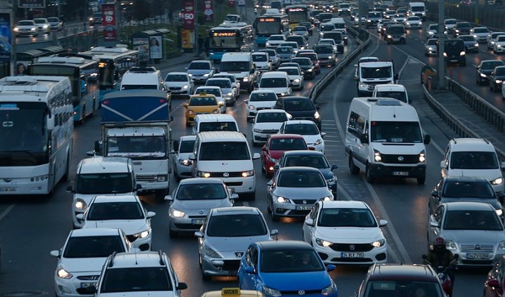 Trafikteki araç sayısı 25,4 milyona yaklaştı