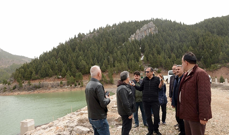 Derebucak'ta düdenlere akan sular Konya Kapalı Havzası'na aktarılacak