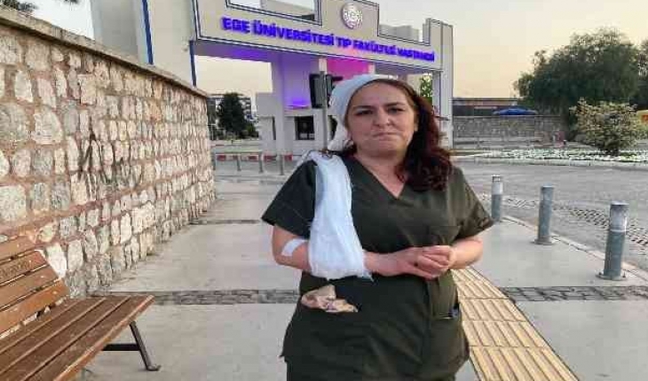 Hastane içerisinde, doktordan doktor eşine şiddet